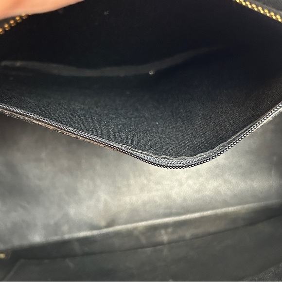 CHANEL Quilted Large Logo Black Calfskin Gold Medallion Tote - Picture 12 of 17